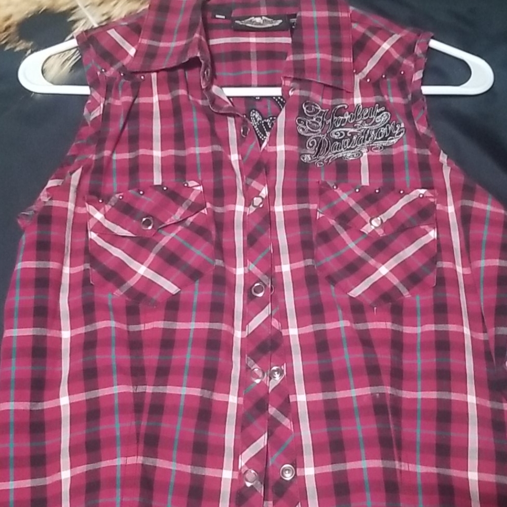 Womens harley davison top